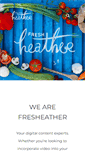 Mobile Screenshot of fresheather.com
